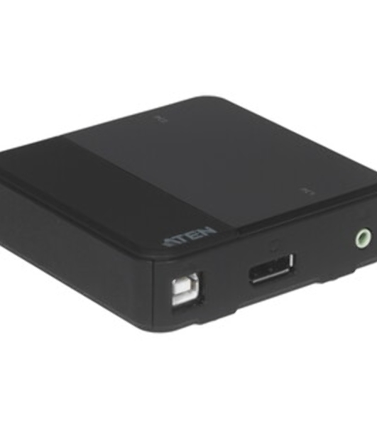 Переключатель ATEN 2 PORT USB DP KVM SWITCH.