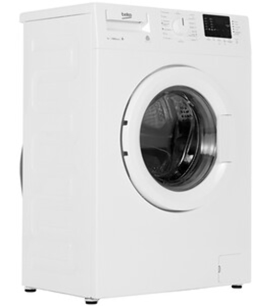 Стиральная машина Beko WRE55P2BWW белый, загрузка фронтальная 5 кг, 1000 об/мин, класс A