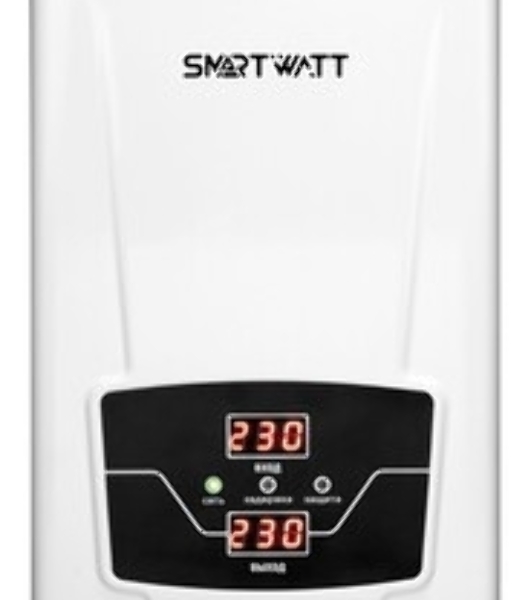 Стабилизатор напряжения для газового котла SMARTWATT AVR BOILER 500RW (140W - 260W, 500VA, 0.5 кВт, 50 Гц, розеток - 1,