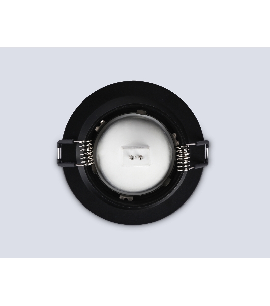 Встраиваемый точечный светильник Ambrella light TN102809 BK черный GU5.3 D90*35