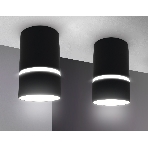 Светильник Ambrella light TN3412 SBK черный песок GU5.3 D65*105, фото6
