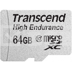 Флэш карта 64Gb microSDXC Transcend (TS64GUSDXC10V), Class 10, RTL, фото 1