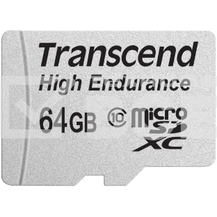 Флэш карта 64Gb microSDXC Transcend (TS64GUSDXC10V), Class 10, RTL