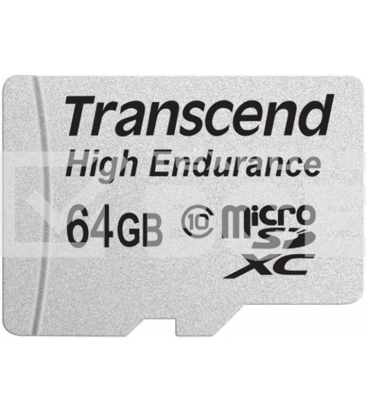 Флэш карта 64Gb microSDXC Transcend (TS64GUSDXC10V), Class 10, RTL