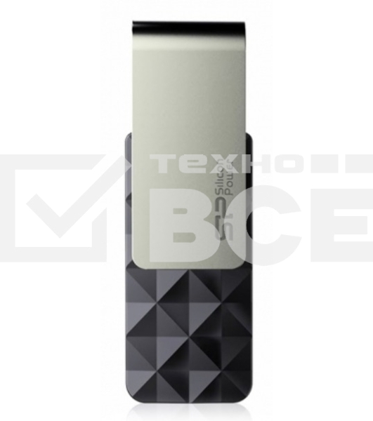 Флеш Диск Silicon Power 32Gb Blaze B30 SP032GBUF3B30V1K USB3.0 черный/серый