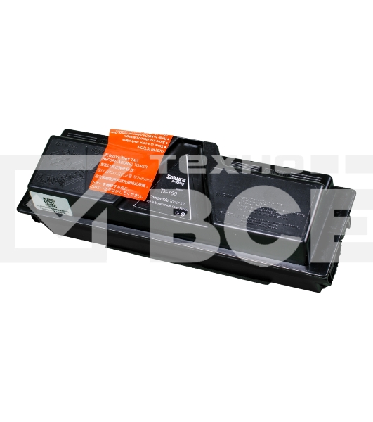 Картридж Sakura TK160 для Kyocera Mita FS-1120, P-2035 черный, 2500 к.