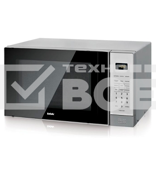 Микроволновая печь BBK 20MWS-729S/BS 20л. 700Вт серебристый/черный