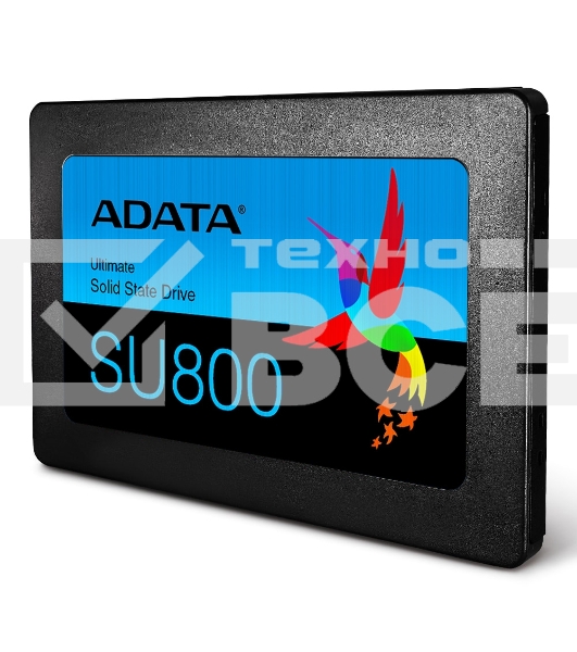 Накопитель SSD ADATA SU800, 256Gb, SATA III, 2.5