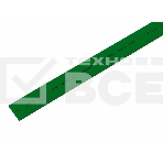 Термоусаживаемая трубка Rexant 15,0/7,5 мм, зеленая, упаковка 50 шт. по 1 м, фото 1