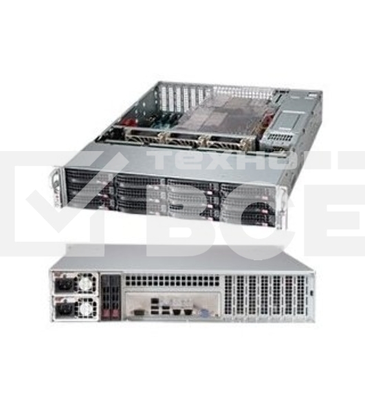 Корпус SuperMicro CSE-826BE1C-R920LPB 920W черный