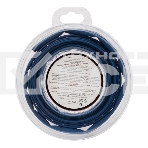 Трубка термоусаживаемая Rexant 5,0/2,5 мм синяя, ролик 2,44 м, фото3