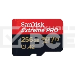 Карта памяти Sandisk Extreme Pro microSDXC 256GB + SD Adapter + Rescue Pro Deluxe 200MB/s, фото 1