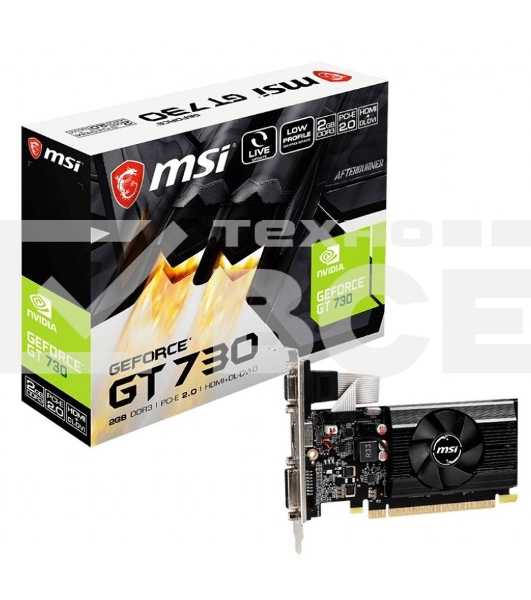 Видеокарта MSI N730K-2GD3/LP PCIE16 GT730 2GB GDDR3