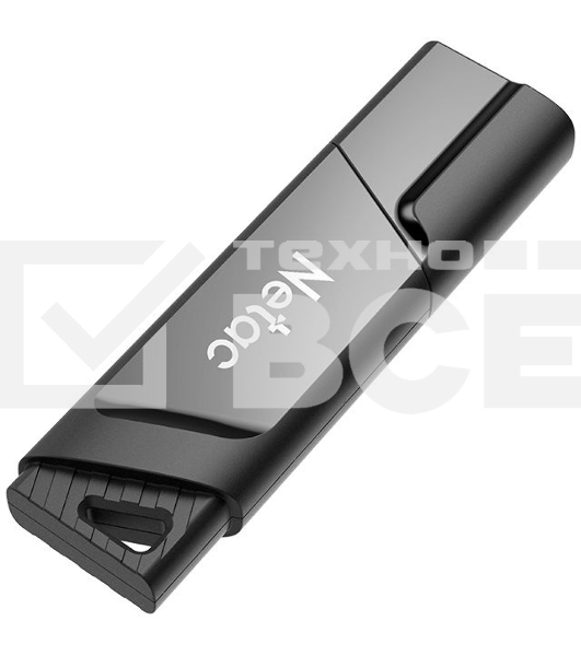 Флеш диск Netac U336S NT03U336S-032G-30BK, 32Gb, USB3.0, пластиковая с защитой от записи