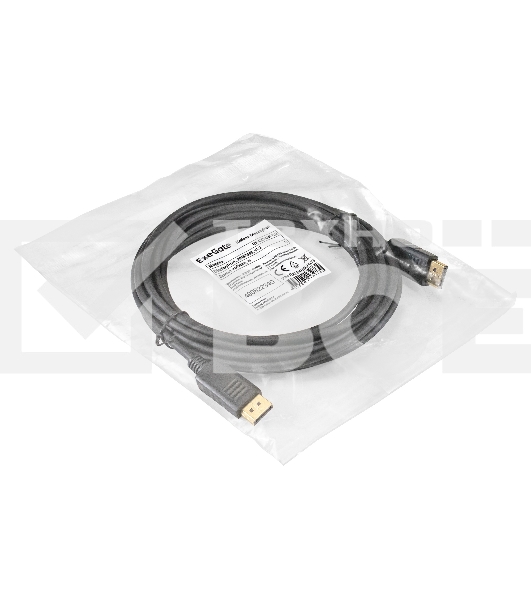 Кабель DisplayPort ExeGate EX-CC-DP-5.0 (20M/20M, 5м, v1.2)