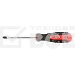 Отвертка Fusion, PZ2 x 100 мм, CrV, 3-х компонентная рукоятка 