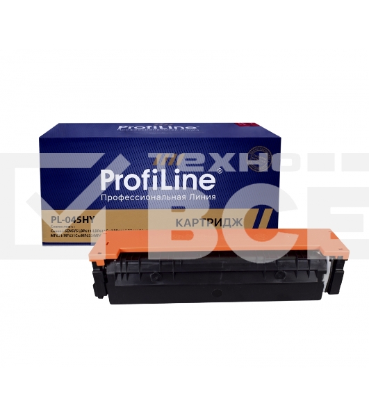 Картридж PL-045HY для принтеров Canon i-SENSYS LBP610C/LBP613/MF631/MF633/MF635 2200 копий Yellow ProfiLine