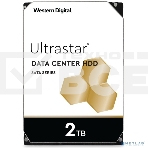 Жесткий диск Western Digital  HGST SATA-III 2Tb 1W10002 HUS722T2TALA604 Ultrastar 7K2 512N (7200rpm) 128Mb 3.5