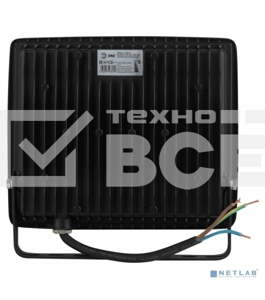 Прожектор светодиодный ЭРА LPR-023-0-65K-100 100Вт 6500К 8000лм IP65 185х176х37 уличный