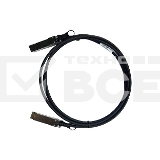 Пассивный кабель D-Link DEM-CB300QXS/C1A 40G QSFP+ длиной 3 м с 2 разъемами QSFP+ для прямого подключения коммутаторов DXS-3600 и DXS-3610
