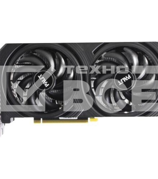 Видеокарта Palit RTX4060 INFINITY 2 OC NVIDIA GeForce RTX 4060 8Gb 128bit PCI-E 4.0 GDDR6 1830/17000 HDMIx1 DPx3 HDCP Ret