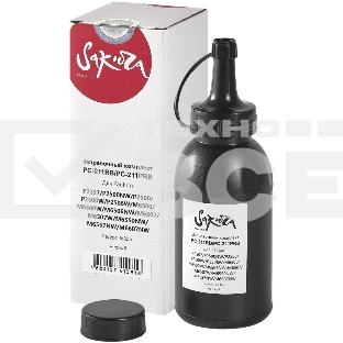 Заправочный комплект тонера с чипом Sakura ZKPC-212RB для Pantum M6502/M6502W/M6552NW/P2502/P2502W , черный, 65гр.