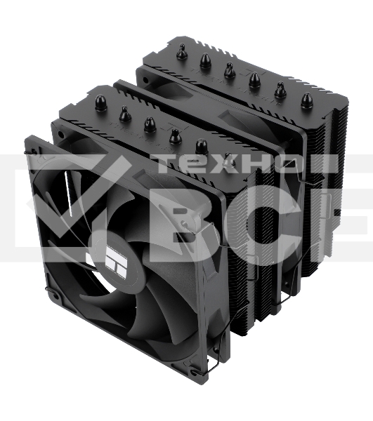 Устройство охлаждения(кулер) Thermalright Peerless Assassin 120 SE Soc-AM5/AM4/1200/1700/1851 черный 4-pin 25.6dB Al+Cu 730gr Ret (PA120-SE)
