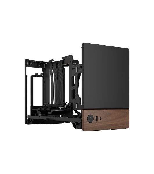Компьютерный корпус без блока питания Fractal Design Terra, Mini-Tower, no fans, 1xUSB-A 3.0 + 1xUSB 3.2 Type-C, SFX PSU Support, mITX Graphite