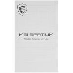 Накопитель SSD MSI M.2 2280 2Tb SPATIUM M560 Client SSD S78-440Q940-P83, PCIe Gen4x4 with NVMe, 3D TLC, R/W 4900/4400, фото9
