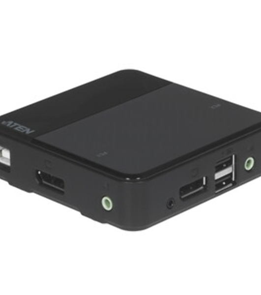 Переключатель ATEN 2 PORT USB DP KVM SWITCH.