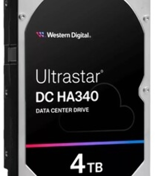 Жесткий диск серверный WD Ultrastar DC HA340 12TB WUS721212BLE6L4 (SATA 3.5'/7200/512Mb/6Gbs)