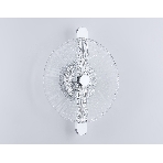 Настенный светодиодный светильник Ambrella light LH31141 СH/CL хром/прозрачный 13W 3000K 280*70*350, фото4