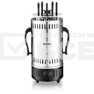 Шашлычница электрическая BBK BBQ601T нержавеющая сталь/черный