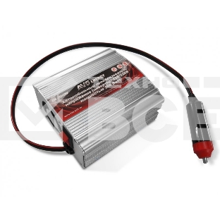 Инвертор AVS IN-200W  автомобильный 12/220V 200Вт 50-60Гц  8,2х8,9x4,7см