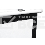 Экран Sakura 180x180см TriScreen 1:1 напольный рулонный белый  100' Matt White (MW), серый корпус, фото3