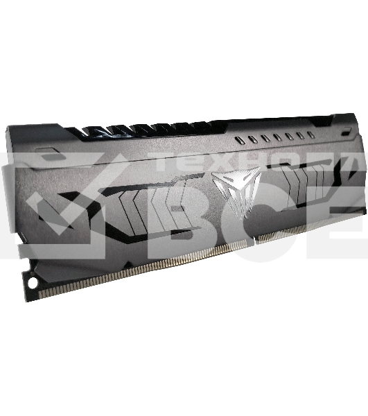 Оперативная память Patriot Viper Steel, DDR4, 8GB, 3000MHz, CL16, DIMM, с радиатором, черный