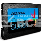 Накопитель SSD ADATA SU800, 256Gb, SATA III, 2.5
