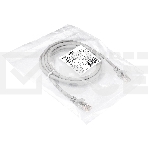 Патч-корд ExeGate EX286383RUS UTP-RJ45-RJ45-5e-2M-LSZH-GY, UTP, cat.5e, LSZH, 2м, серый, фото2