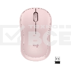 Мышь беспроводная Logitech M220 розовый, 1000 dpi, радиоканал, USB, кнопки - 3, фото4
