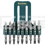 Набор KRAFTOOL Биты двухсторонние, в пласт. держателе, Cr-V, 9 предметов, фото 1