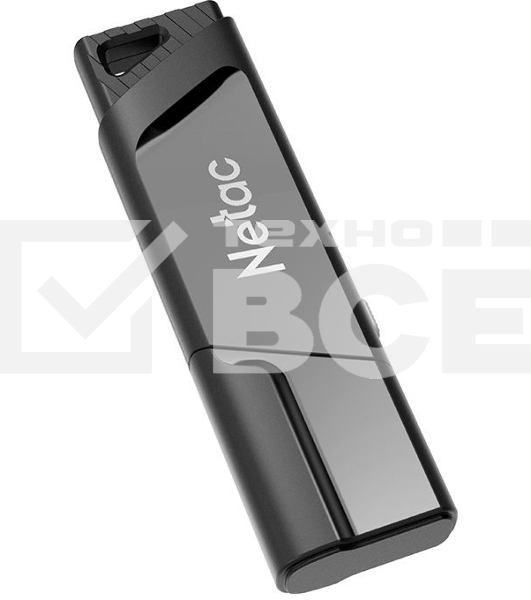 Флеш диск Netac U336S NT03U336S-032G-30BK, 32Gb, USB3.0, пластиковая с защитой от записи