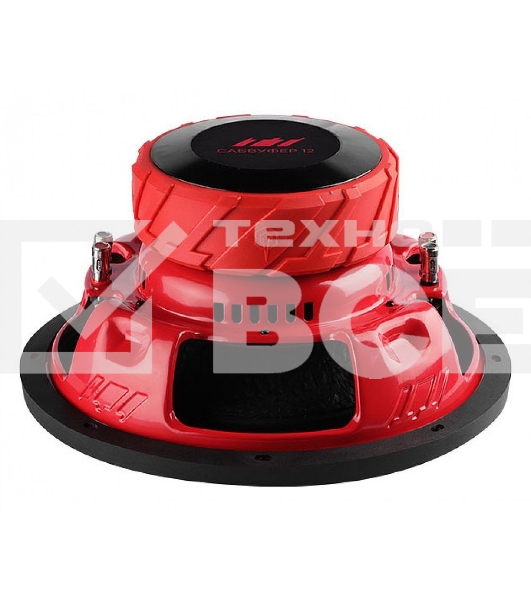 Сабвуфер автомобильный Ural ТТ 12 КРАСНЫЙ 500Вт пассивный (30 см/12