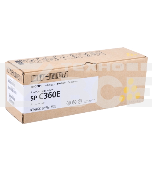 Картридж лазерный желтый, тип SP C360E Ricoh SP C361SFNw (1,5K)
