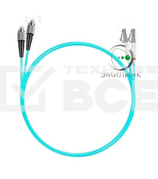 Шнур оптический NTSS PREMIUM dpc LC/UPC-LC/UPC 50/125 (OM3) 3.0мм 5м LSZH
