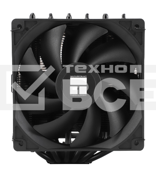 Устройство охлаждения(кулер) Thermalright Peerless Assassin 120 SE Soc-AM5/AM4/1200/1700/1851 черный 4-pin 25.6dB Al+Cu 730gr Ret (PA120-SE)