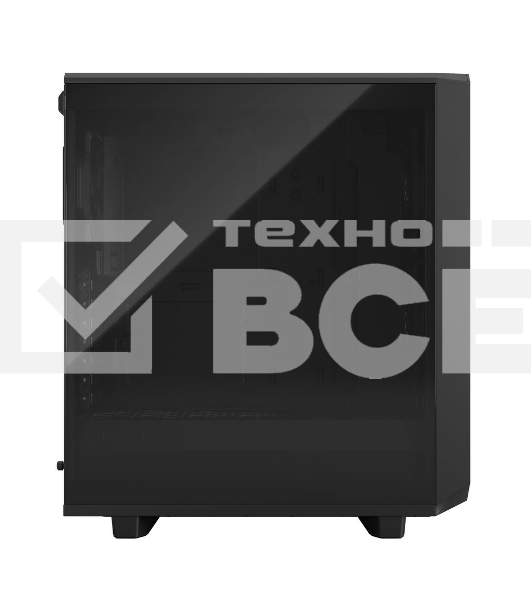 Корпус Fractal Design MESHIFY 2 COMPACT BLACK - TG / ATX, TG / 2x140mm & 1x120mm fans inc. / FD-C-MES2C-03
