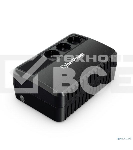 Источник бесперебойного питания CyberPower Line-Interactive BU600E 600VA/360W (3 EURO)