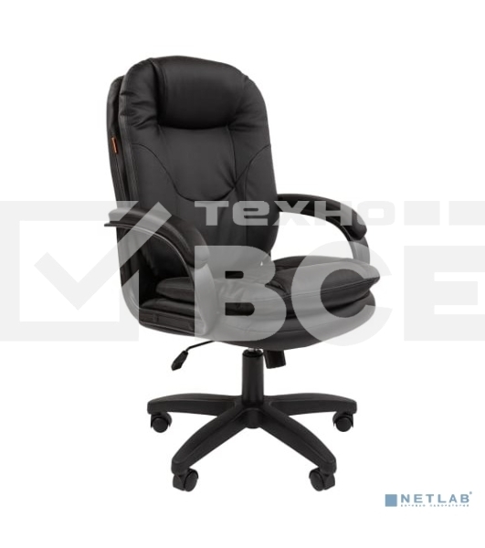 Офисное кресло Chairman 668LT Россия экопремиум черный N (7114863)