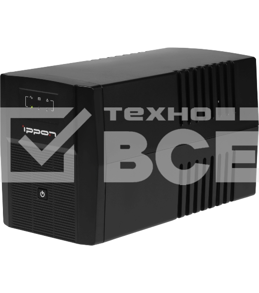 Источник бесперебойного питания Ippon Back Basic 1500 Euro 900Вт 1500ВА черный