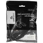 Кабель Cablexpert HDMI CCP-HDMI8К-1.5M, 19M/19M, v2.1, 8К, медь, позол.разъемы, экран, оплетка, 1.5м, черный, пакет, фото8